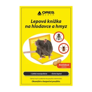 ORES lepová knižka na hlodavce a hmyz LP1 - arašidová aróma