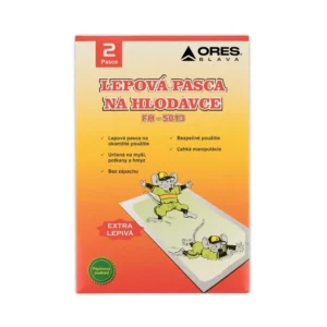Papierová lepová pasca na hlodavce FH-5013 - 2 ks