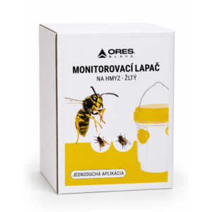 Monitorovací lapač na hmyz - žltý
